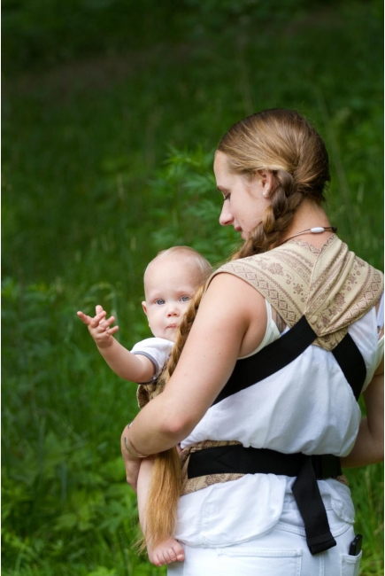 Эрго-рюкзак шарфовый Karaush, Toffee