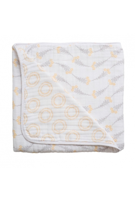 Муслиновое одеяло Bebe au Lait, Wildflower and Halo