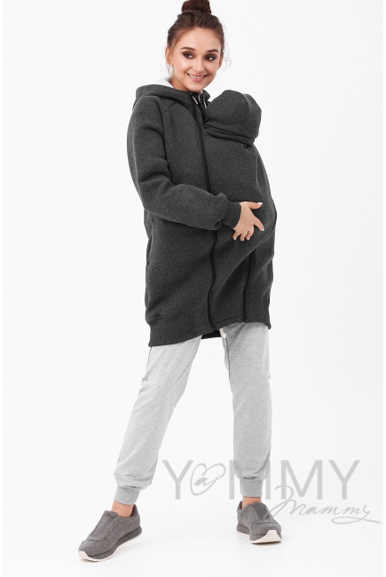 Слинготолстовка, темно-серый меланж