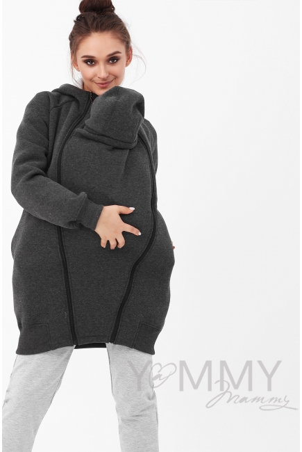 Слинготолстовка, темно-серый меланж