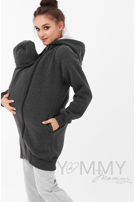 Слинготолстовка, темно-серый меланж