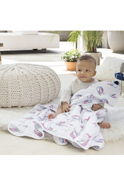 Муслиновое одеяло Aden&Anais, Benita Birds