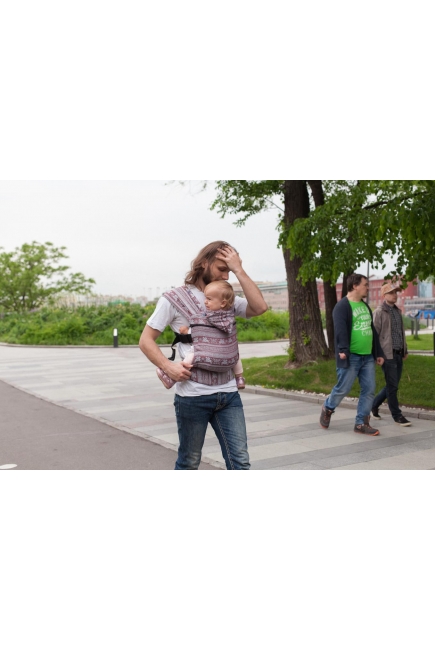 Эрго-рюкзак шарфовый с бамбуком Karaush растущий, Porto