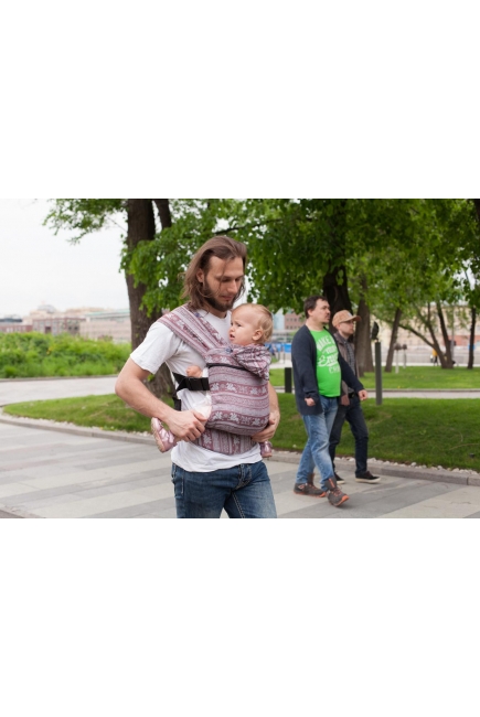 Эрго-рюкзак шарфовый с бамбуком Karaush растущий, Porto