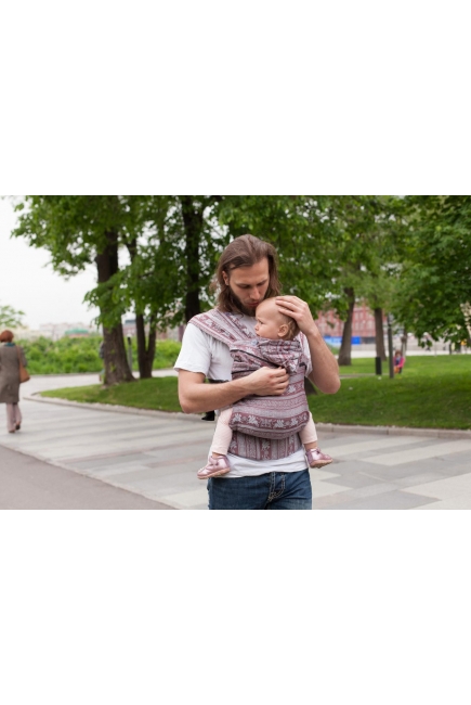 Эрго-рюкзак шарфовый с бамбуком Karaush растущий, Porto