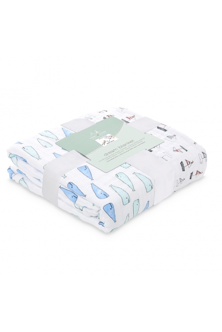 Одеяло муслиновое Aden&Anais, Wales+Boats