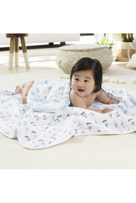 Одеяло муслиновое Aden&Anais, Wales+Boats