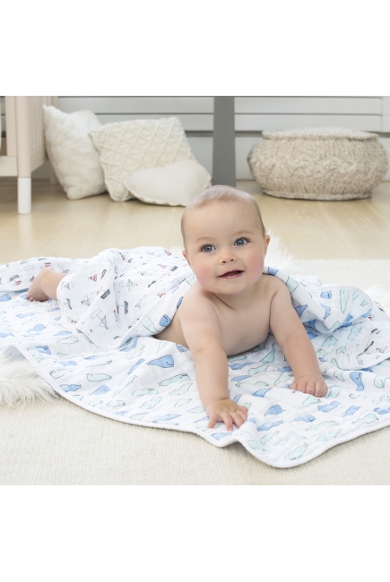 Одеяло муслиновое Aden&Anais, Wales+Boats