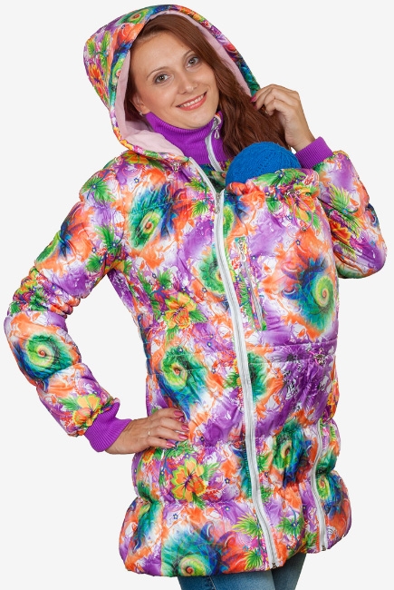 Слингокуртка демисезонная Debut, акварель