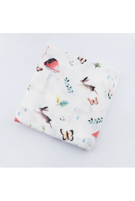 Муслиновая пеленка с бамбуком Diva большая, Spring Field