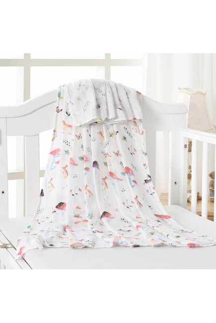 Муслиновая пеленка с бамбуком Diva большая, Spring Field