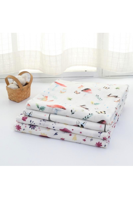 Муслиновая пеленка с бамбуком Diva большая, Spring Field