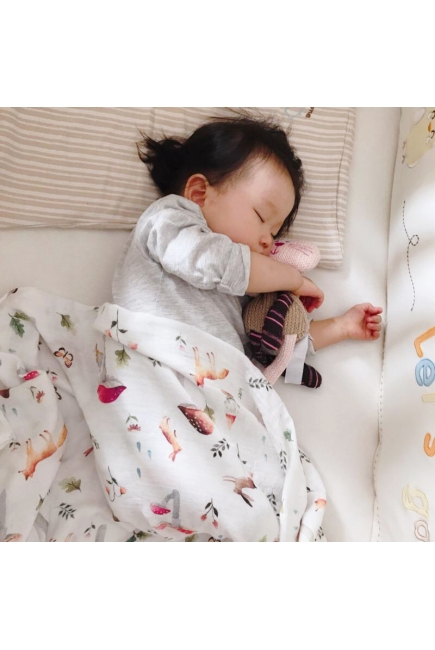 Муслиновая пеленка с бамбуком Diva большая, Spring Field