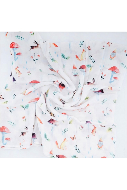 Муслиновая пеленка с бамбуком Diva большая, Spring Field