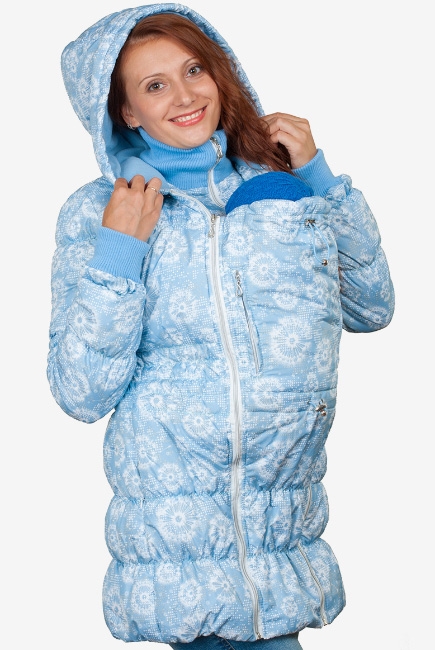 Слингокуртка демисезонная Debut, одуванчики