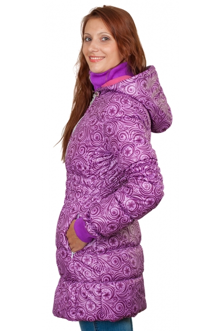 Слингокуртка демисезонная Debut, узоры