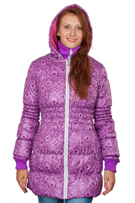 Слингокуртка демисезонная Debut, узоры