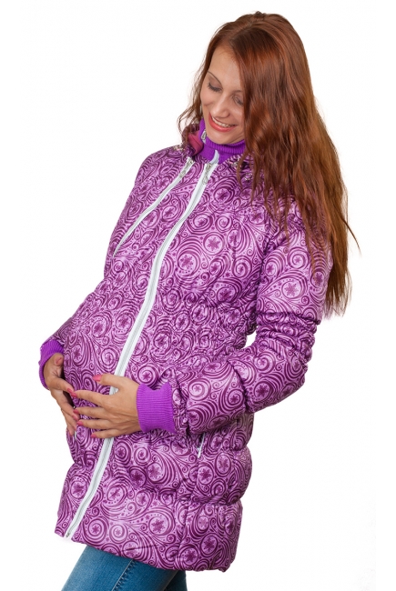 Слингокуртка демисезонная Debut, узоры