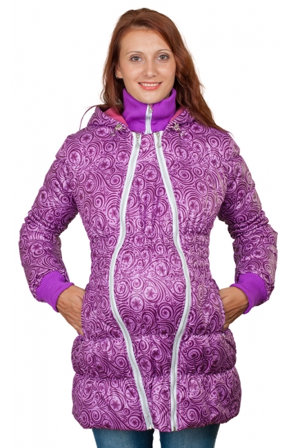 Слингокуртка демисезонная Debut, узоры