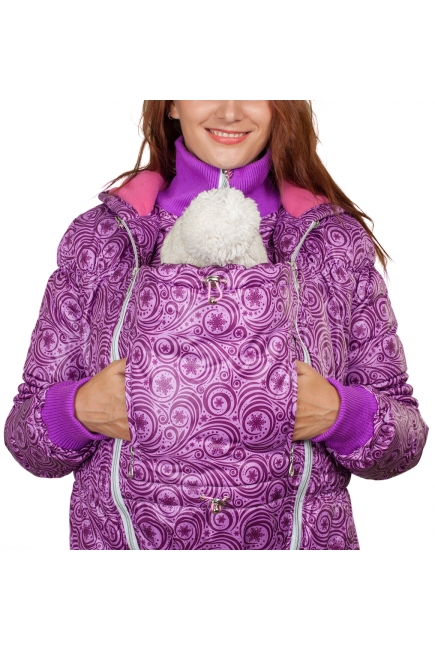 Слингокуртка демисезонная Debut, узоры