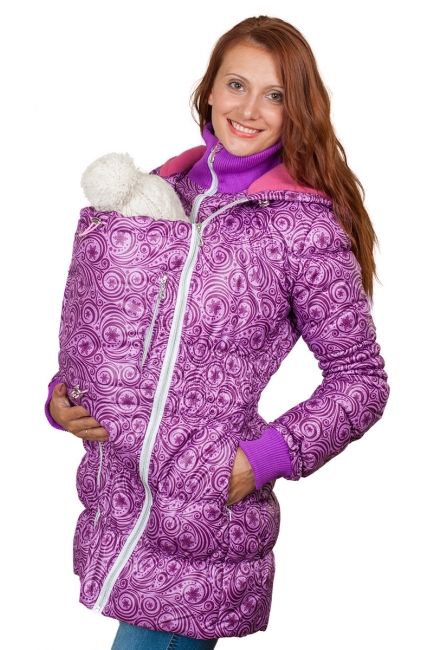 Слингокуртка демисезонная Debut, узоры