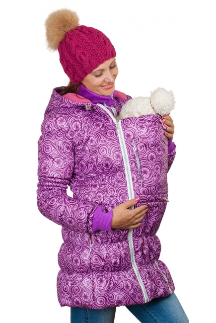 Слингокуртка демисезонная Debut, узоры