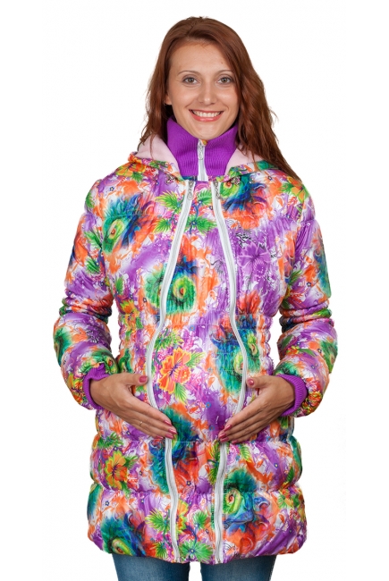 Слингокуртка демисезонная Debut, акварель