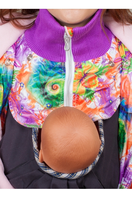 Слингокуртка демисезонная Debut, акварель