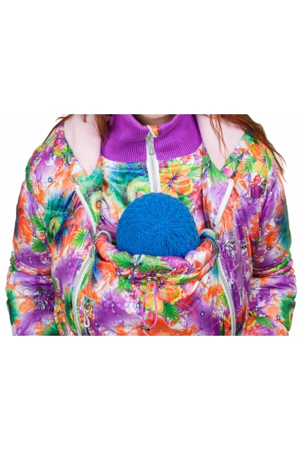 Слингокуртка демисезонная Debut, акварель