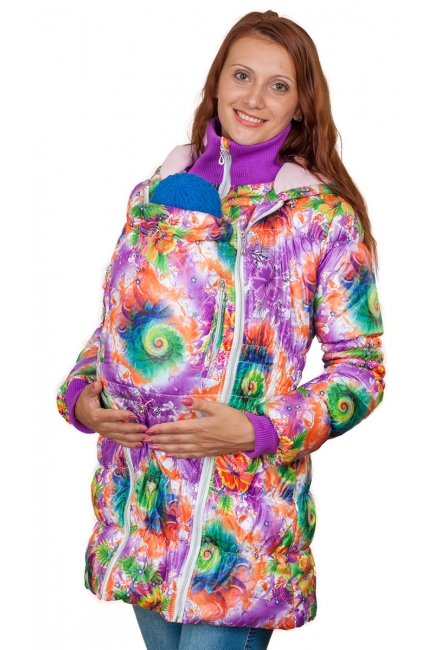 Слингокуртка демисезонная Debut, акварель