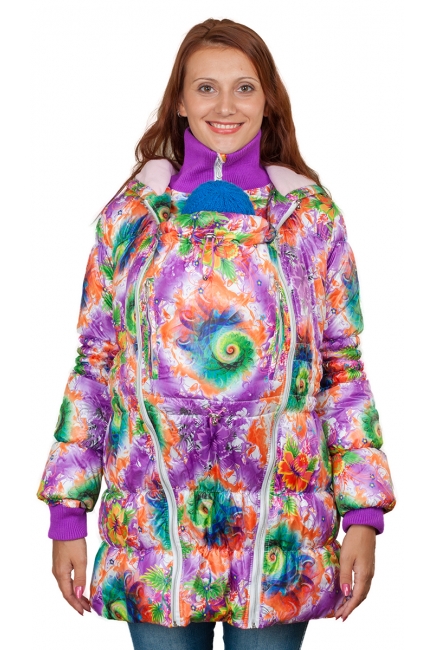 Слингокуртка демисезонная Debut, акварель