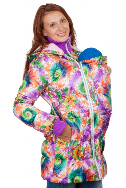 Слингокуртка демисезонная Debut, акварель