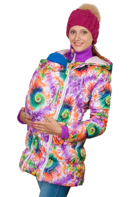 Слингокуртка демисезонная Debut, акварель