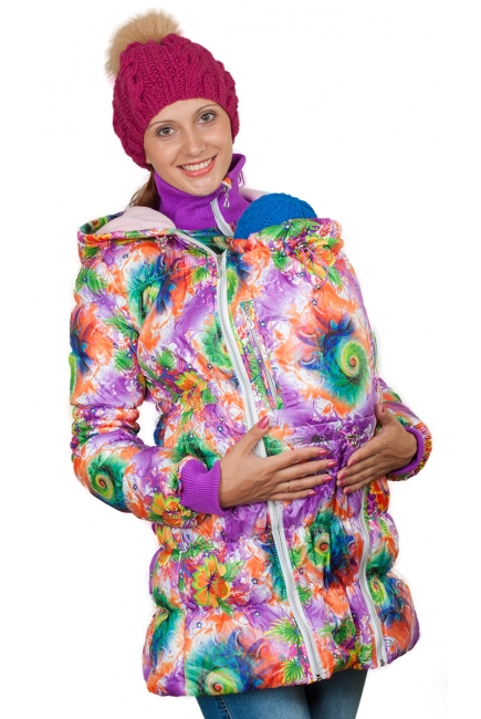 Слингокуртка демисезонная Debut, акварель