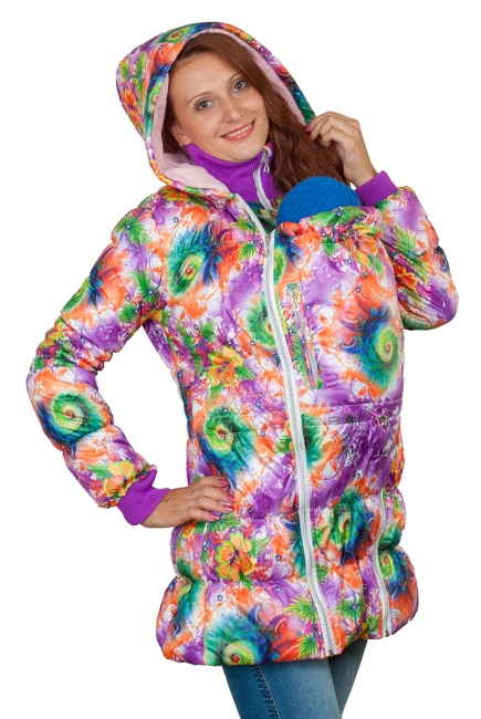 Слингокуртка демисезонная Debut, акварель