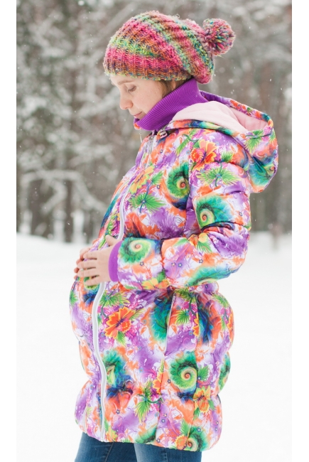 Слингокуртка демисезонная Debut, акварель