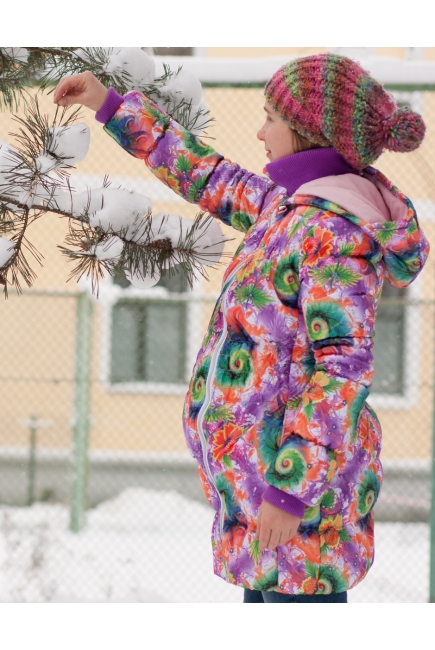 Слингокуртка демисезонная Debut, акварель