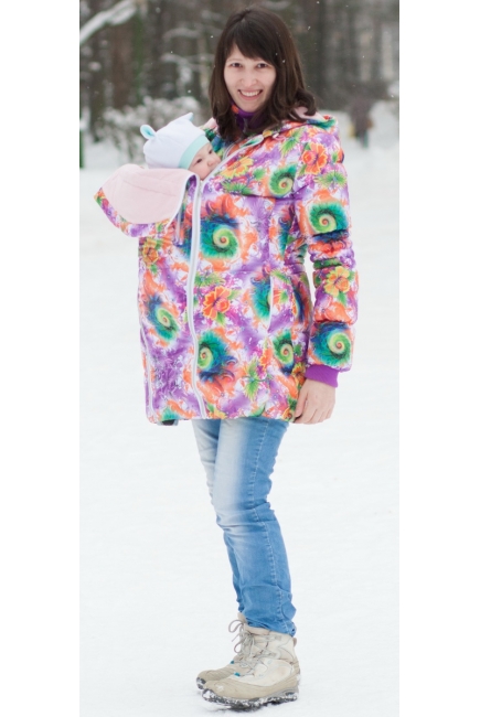 Слингокуртка демисезонная Debut, акварель