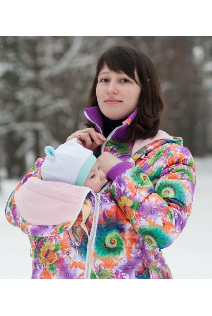 Слингокуртка демисезонная Debut, акварель