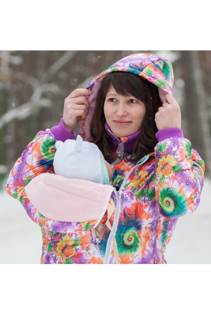 Слингокуртка демисезонная Debut, акварель