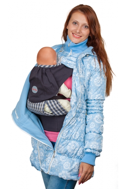 Слингокуртка демисезонная Debut, одуванчики