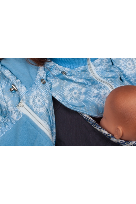 Слингокуртка демисезонная Debut, одуванчики