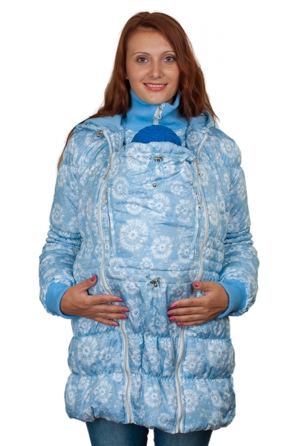 Слингокуртка демисезонная Debut, одуванчики