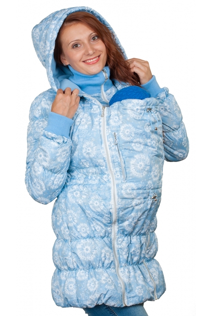 Слингокуртка демисезонная Debut, одуванчики