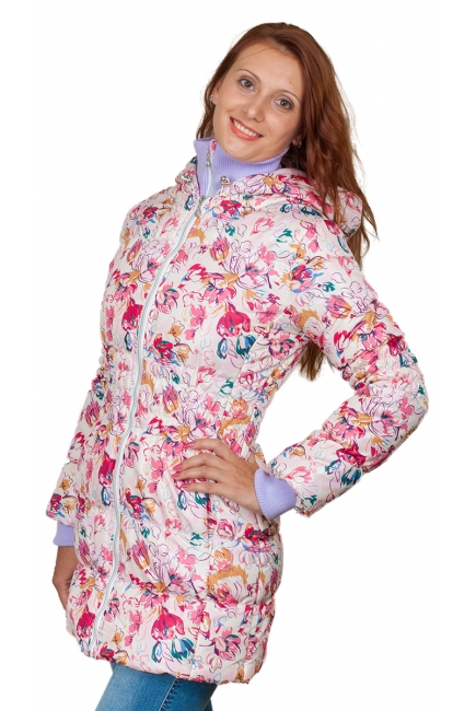 Слингокуртка демисезонная Debut, бутоны