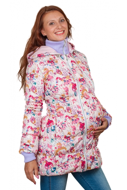 Слингокуртка демисезонная Debut, бутоны