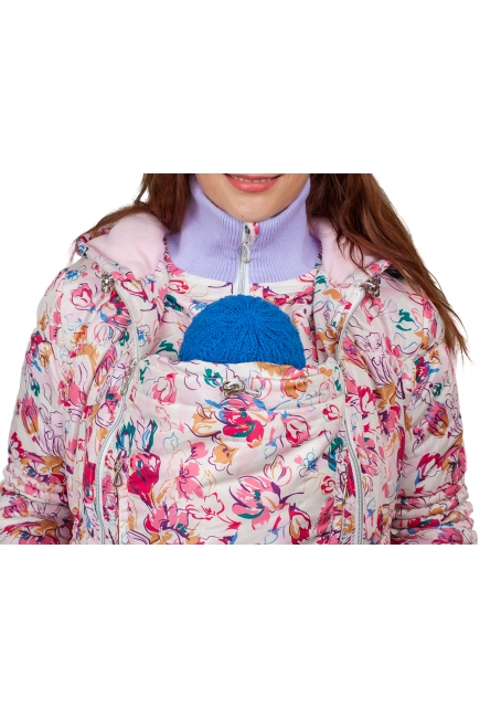 Слингокуртка демисезонная Debut, бутоны