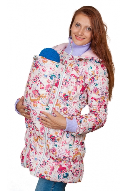 Слингокуртка демисезонная Debut, бутоны