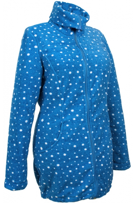 Флисовая слингокуртка и куртка для беременных, "млечный путь"