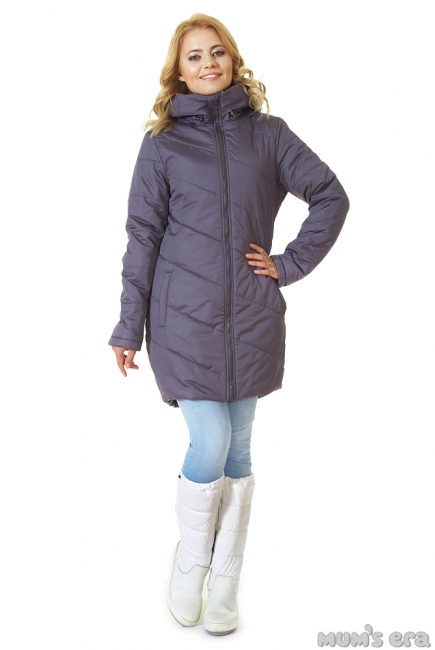 Слингокуртка зимняя Бритни 2в1, маренго